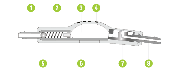 HpBio Anti Siphon Components